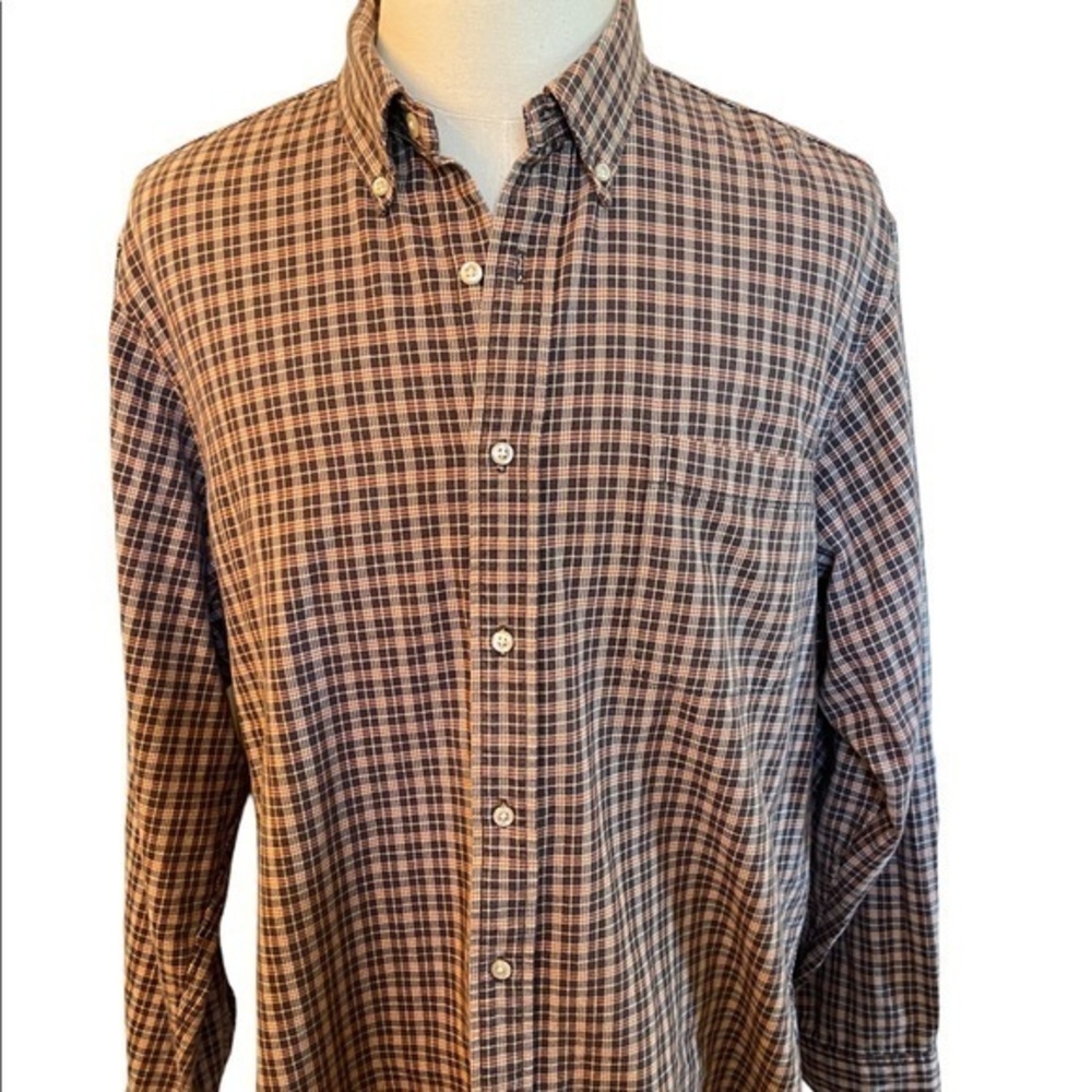Ralph Lauren jeans and co 100% cotton size XL‎ button down long sleeve flannel
